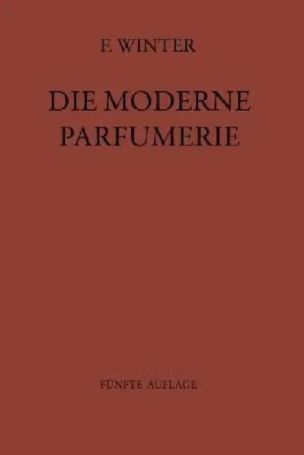 Cover of Die Moderne Parfumerie