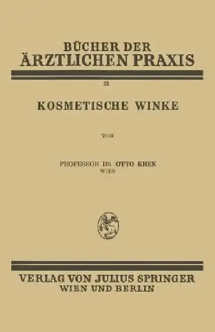 Cover of Kosmetische Winke