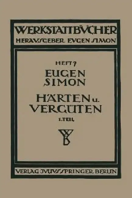 Cover of Härten Und Vergüten
