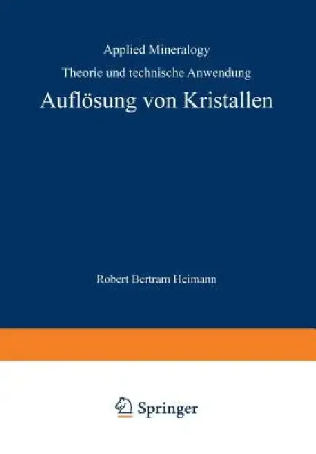 Cover of Auflösung Von Kristallen