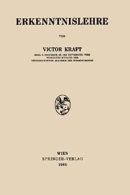 Cover of Erkenntnislehre