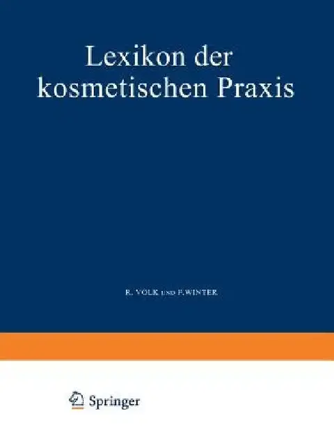 Cover of Lexikon Der Kosmetischen PRAXIS