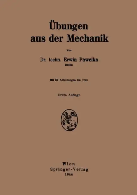 Cover of Übungen Aus Der Mechanik