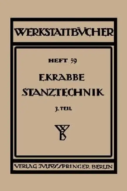Cover of Stanztechnik