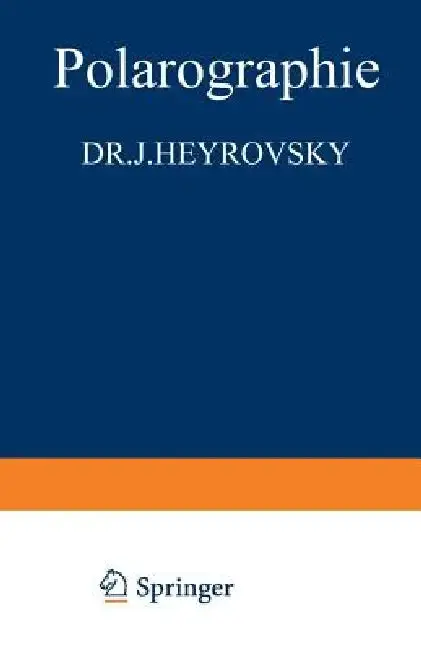 Cover of Polarographie