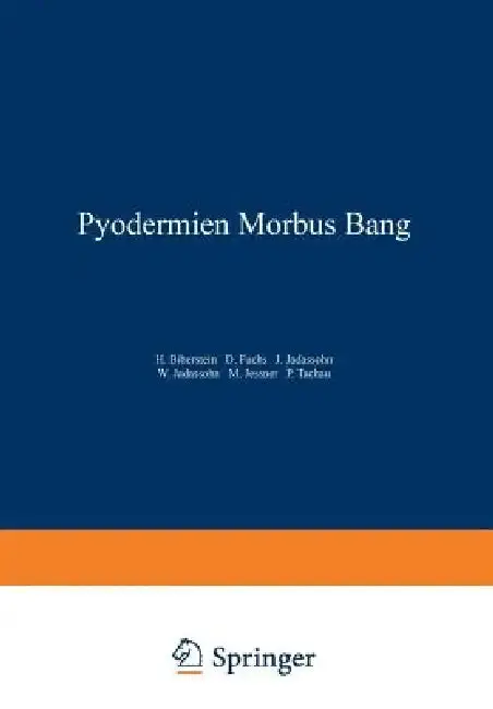 Cover of Pyodermien Morbus Bang