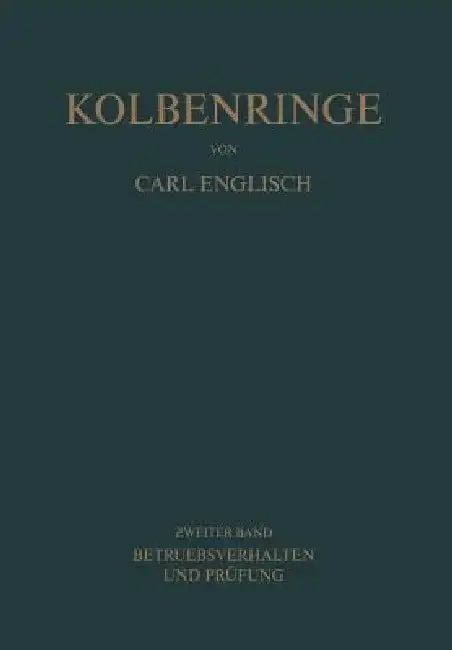 Cover of Kolbenringe
