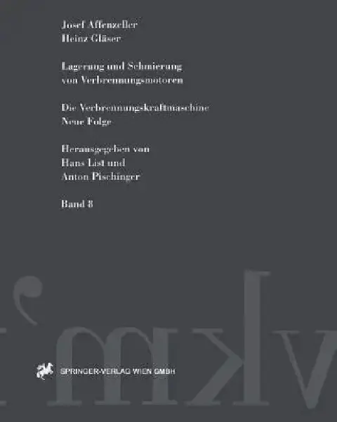 Cover of Lagerung Und Schmierung Von Verbrennungsmotoren