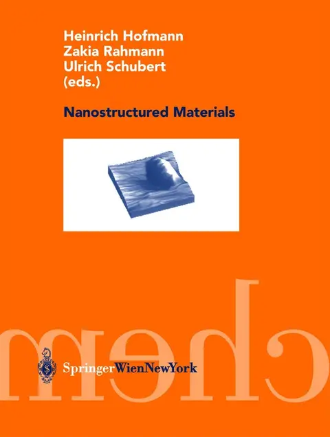 Cover of Nanostructured Materials