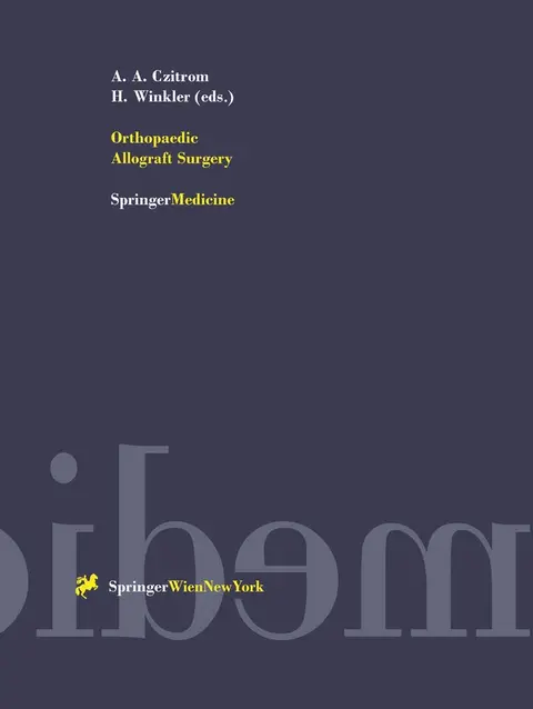 Cover of Orthopaedic Allograft Surgery
