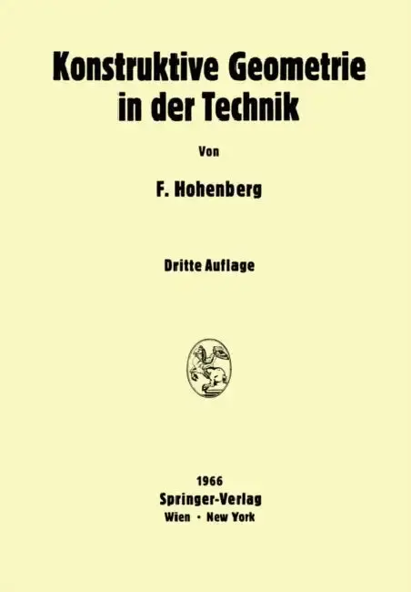 Cover of Konstruktive Geometrie in Der Technik