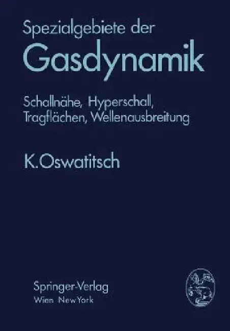 Cover of Spezialgebiete Der Gasdynamik