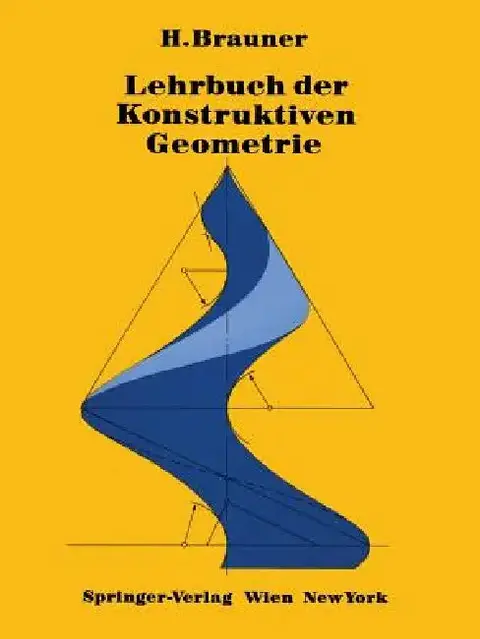 Cover of Lehrbuch Der Konstruktiven Geometrie