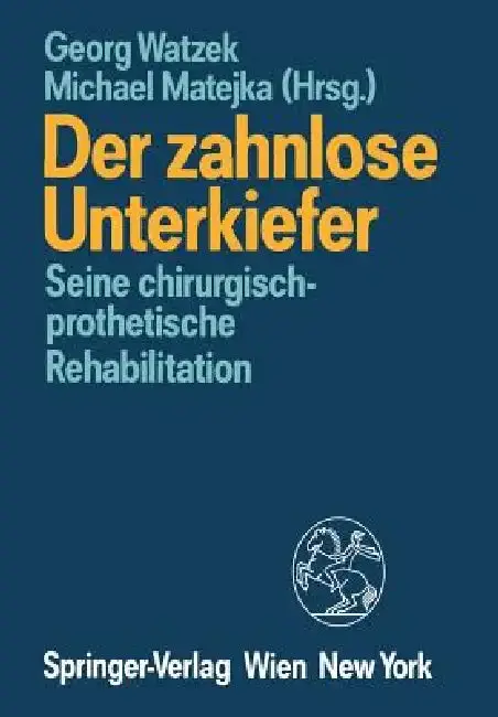 Cover of Der Zahnlose Unterkiefer