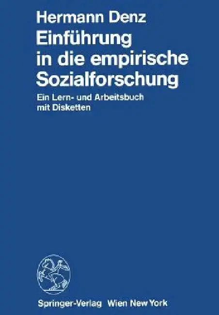 Cover of Einführung in Die Empirische Sozialforschung