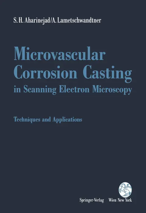 Cover of Microvascular Corrosion Casting in Scanning Electron Microscopy