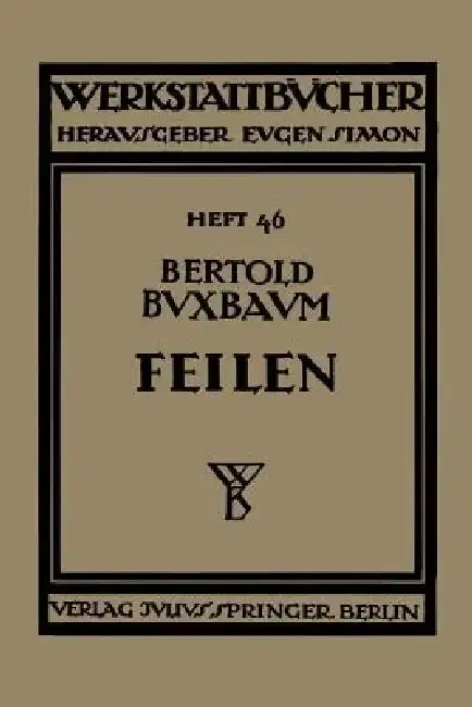 Cover of Feilen