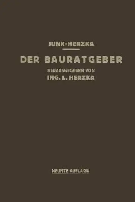Cover of Der Bauratgeber