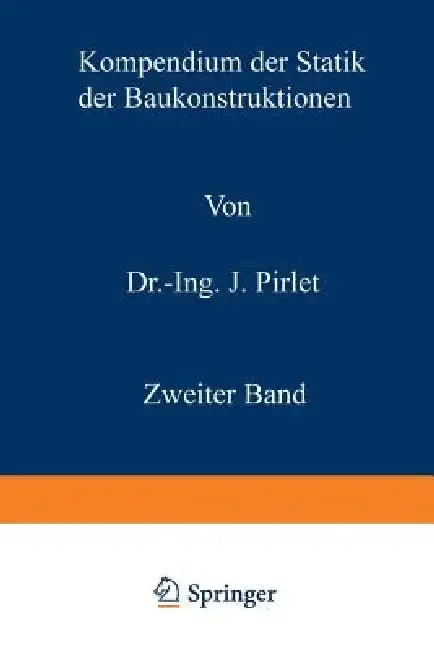 Cover of Kompendium Der Statik Der Baukonstruktionen