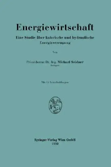 Cover of Energiewirtschaft