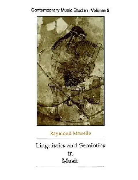 Cover of Linguistics and Semiotics in Music
