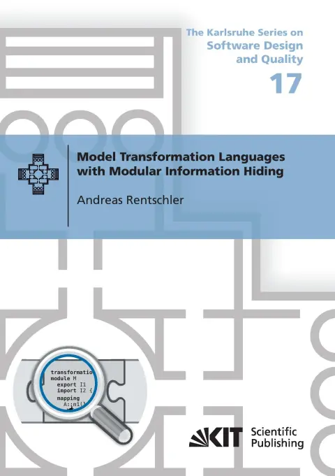 Cover of Model Transformation Languages with Modular Information Hiding