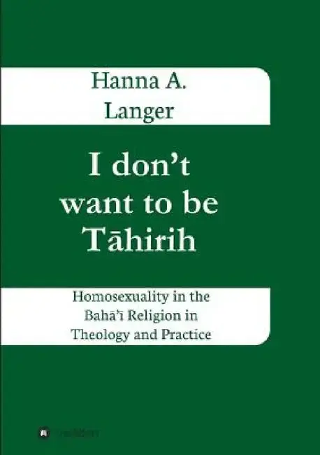 Cover of I don't want to be Tāhirih