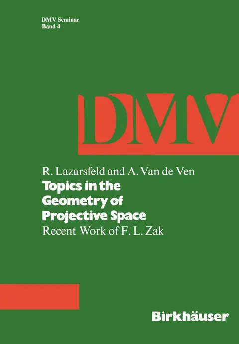 Cover of Topics in the Geometry of Projective Space