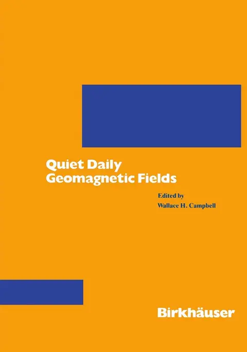 Cover of Quiet Daily Geomagnetic Fields