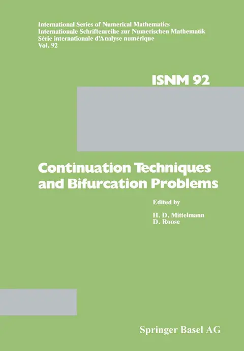 Cover of Continuation Techniques and Bifurcation Problems