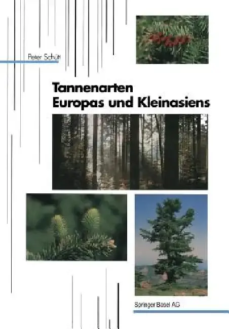 Cover of Tannenarten Europas Und Kleinasiens