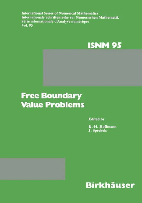 Cover of Free Boundary Value Problems