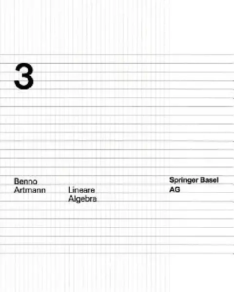 Cover of Lineare Algebra