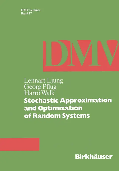 Cover of Stochastic Approximation and Optimization of Random Systems