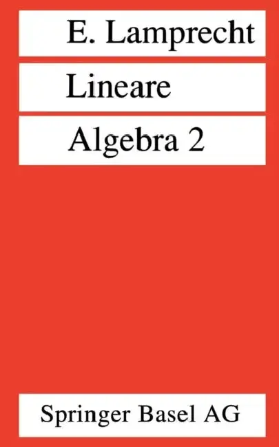 Cover of Lineare Algebra 2