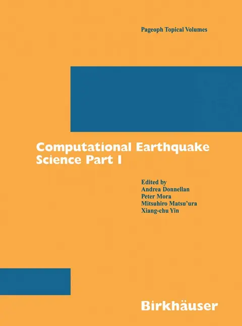 Cover of Computational Earthquake Science Part I