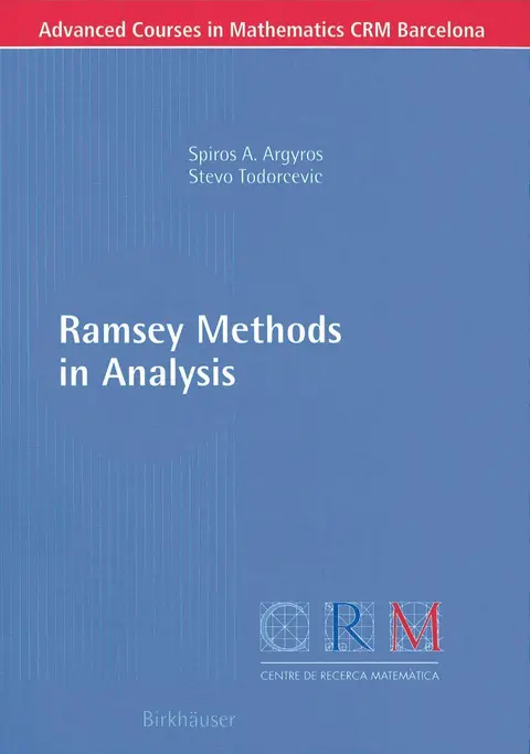 Cover of Ramsey Methods in Analysis