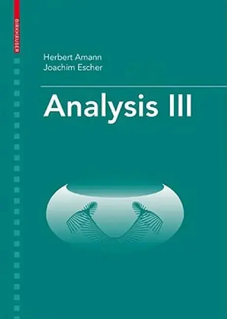 Cover of Analysis III