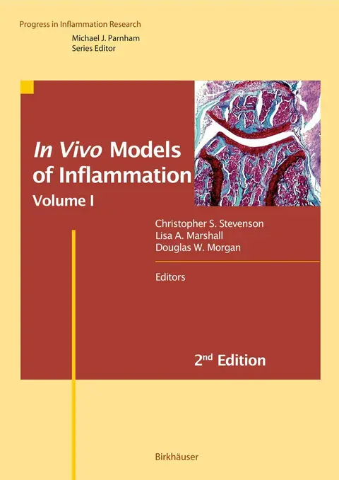 Cover of In Vivo Models of Inflammation