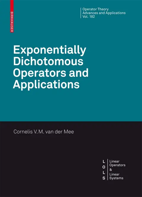 Cover of Exponentially Dichotomous Operators and Applications