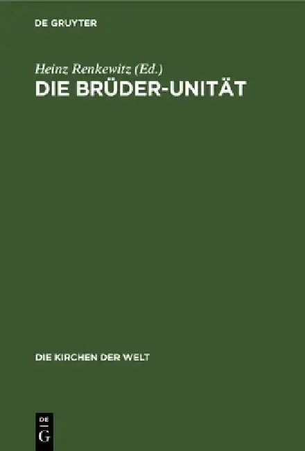 Cover of Die Brüder-Unität