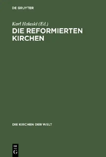 Cover of Die reformierten Kirchen