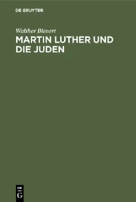 Cover of Martin Luther Und Die Juden