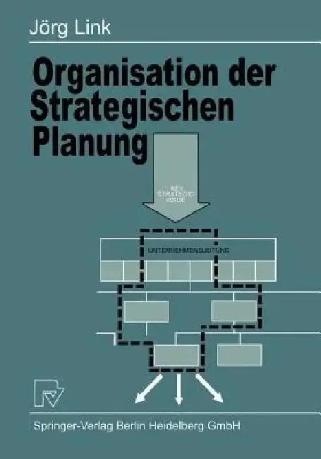 Cover of Organisation Der Strategischen Planung