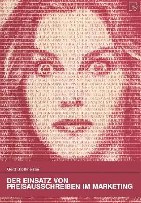 Cover of Der Einsatz Von Preisausschreiben Im Marketing