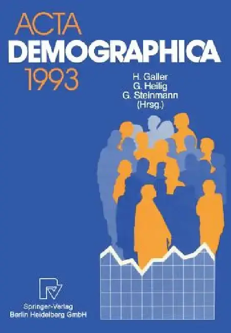 Cover of ACTA Demographica 1993