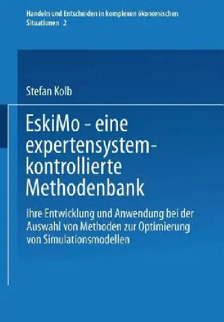 Cover of Eskimo -- Eine Expertensystemkontrollierte Methodenbank