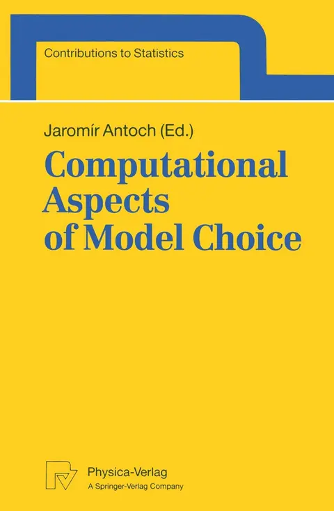 Cover of Computational Aspects of Model Choice