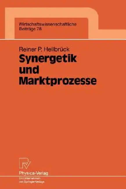 Cover of Synergetik Und Marktprozesse