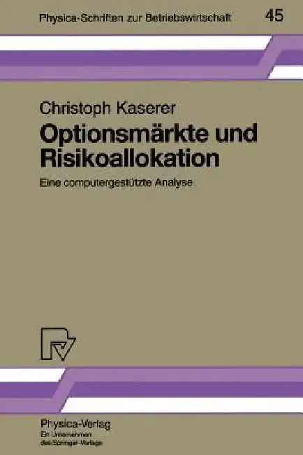 Cover of Optionsmärkte Und Risikoallokation